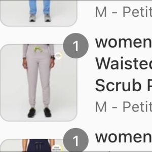 COPY - Figs! Medium Petite high waisted jogger scrubs